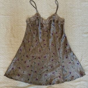 VICTORIA SECRET tease mini slip with slit